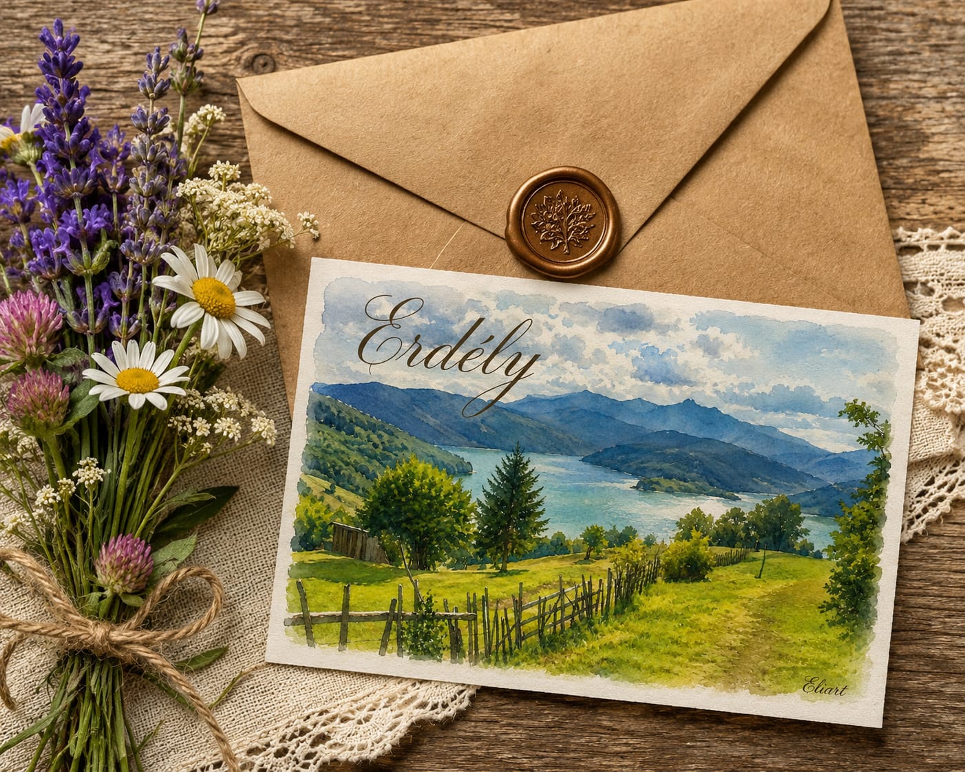 Erdély postcard collection