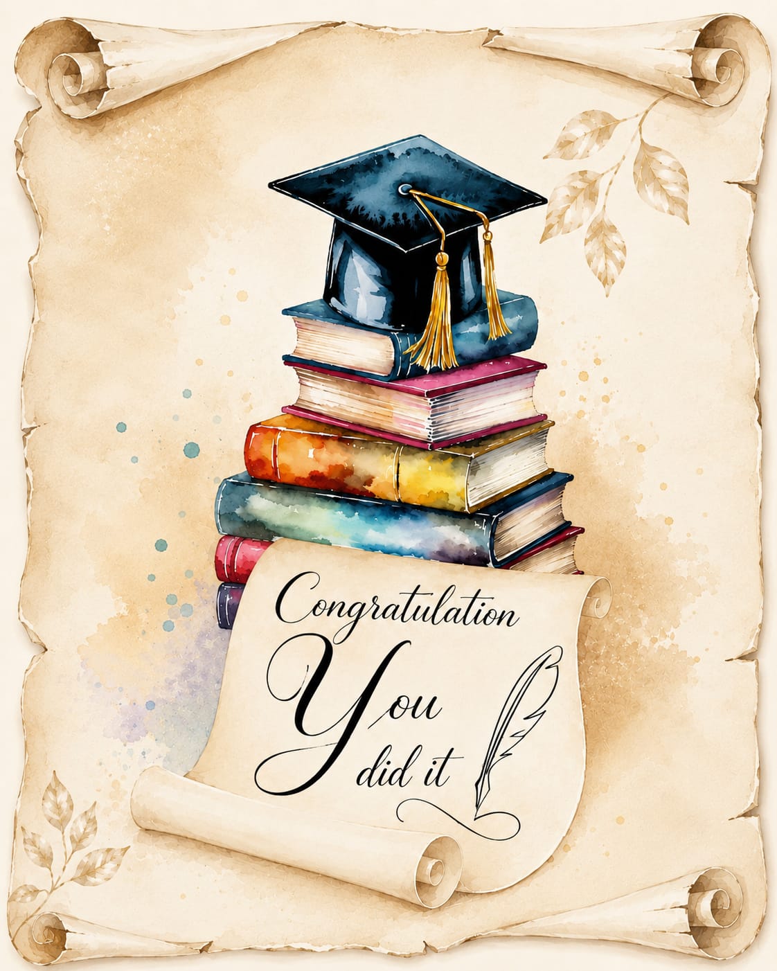 Congratulations graduation card